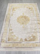 Пушистый ковер ZARINA A064A CREAM / GOLD FDY