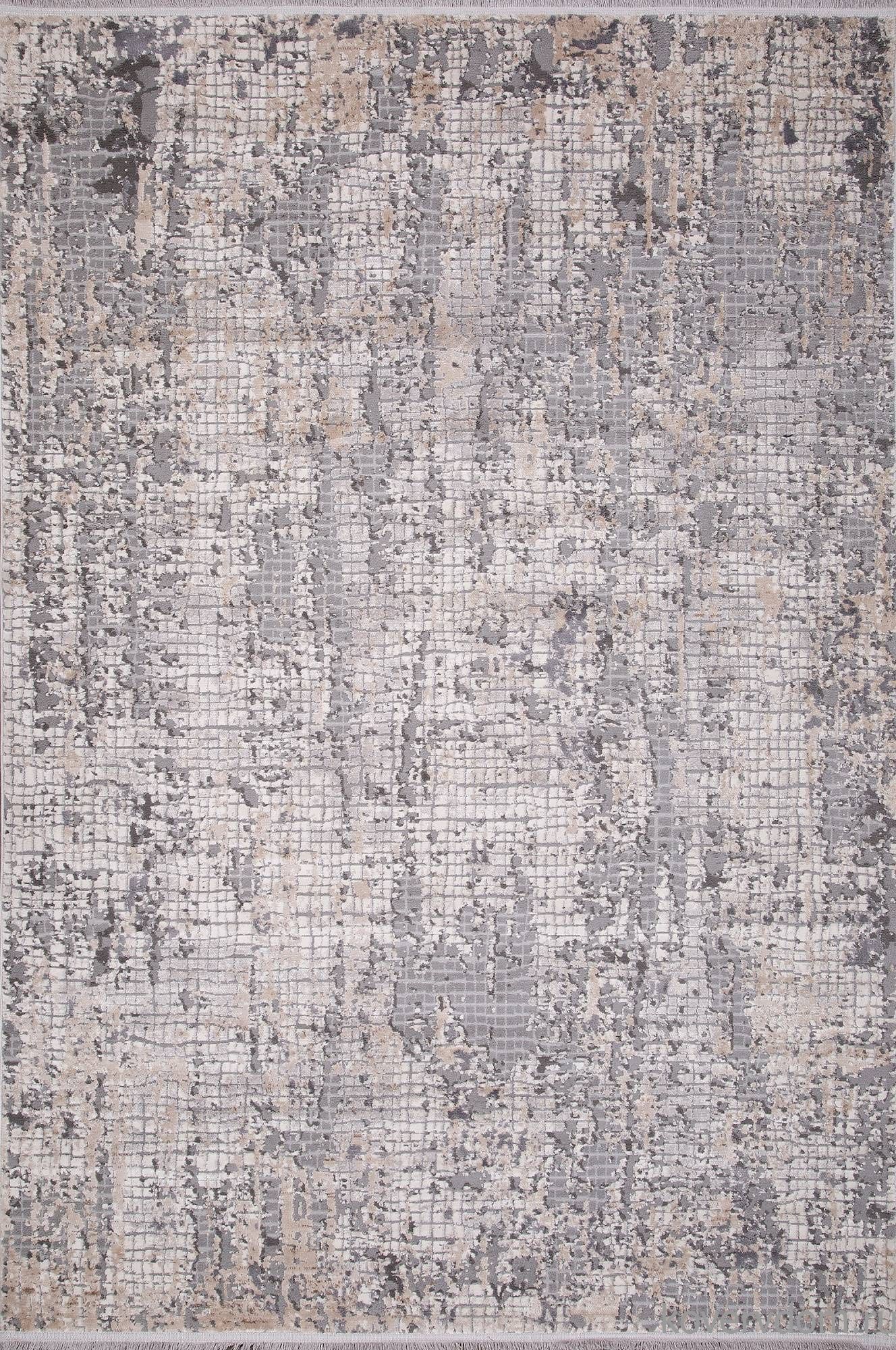 Ковер ALANYA 23539A GREY SHR / WHITE