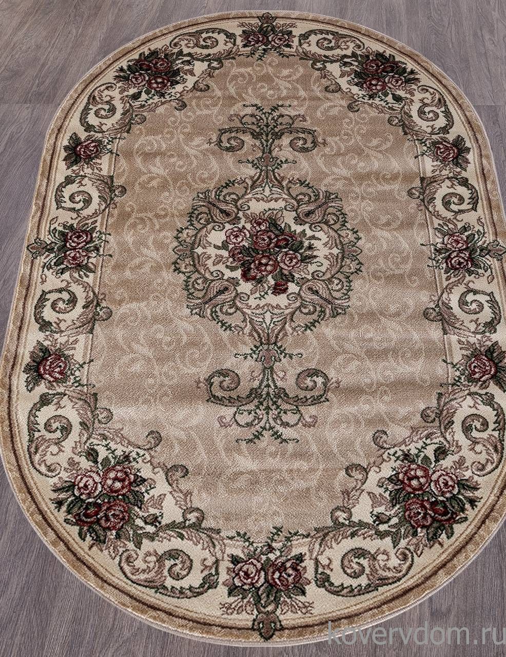 Ковер COLIZEY D467 BEIGE Овал