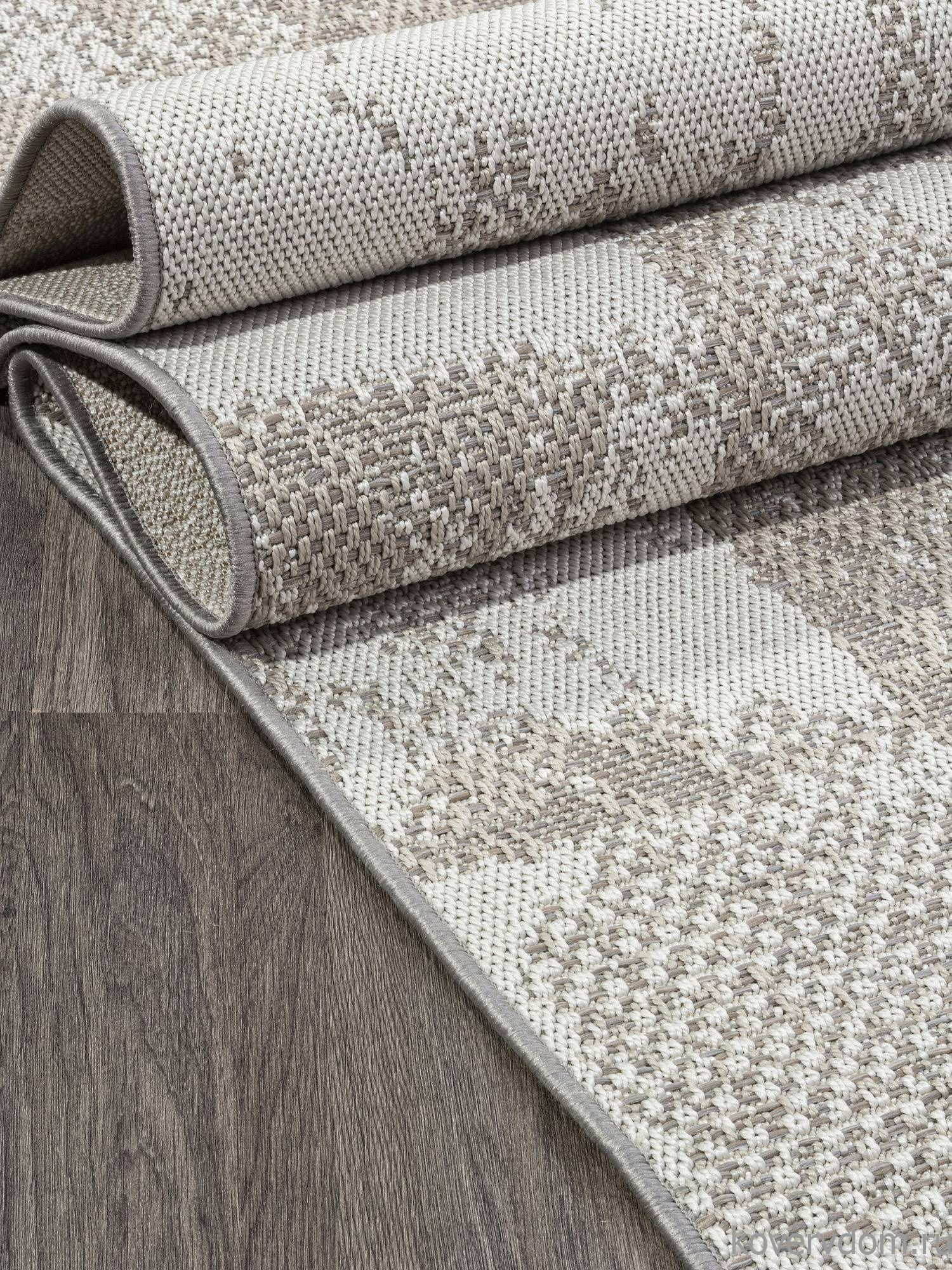 Ковер-циновка INDIGO S133 D.GRAY-BLACK