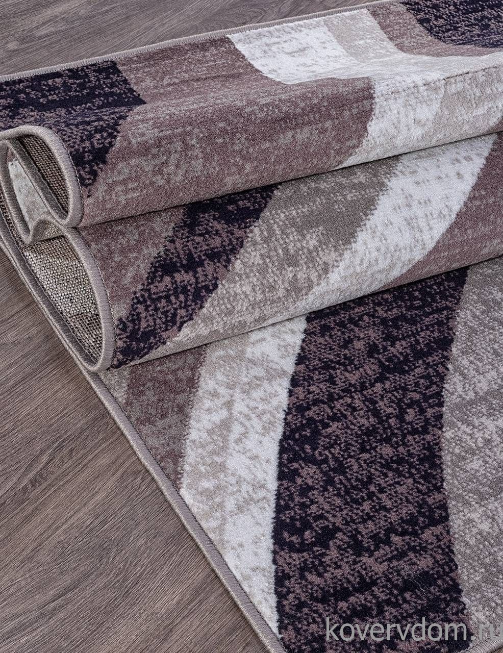 Ковер SILVER d234 GRAY-PURPLE