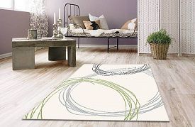 Машинный ковер Casino 5440 8V16 cream green