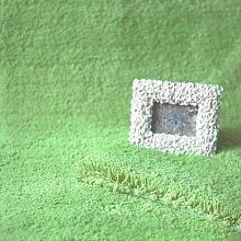 Пушистый однотонный ковер длинноворсовый Софт Шегги салатовый
