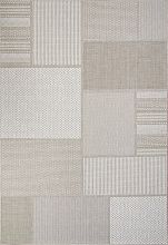Пушистый круглый ковер-циновка KAIR S139 BEIGE