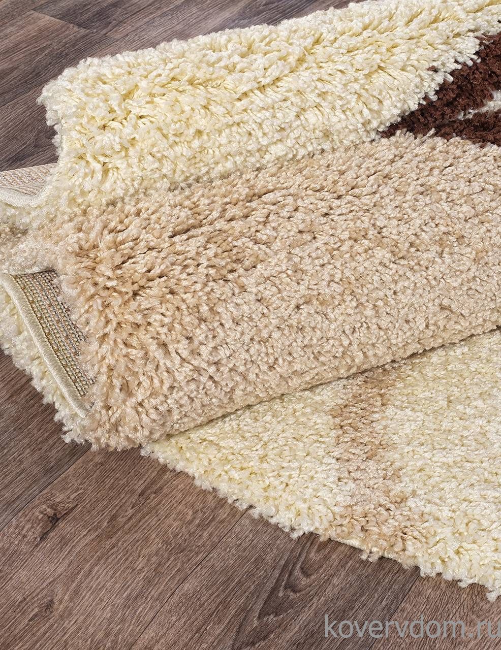 Ковер SHAGGY ULTRA s610 CREAM Овал Ковер SHAGGY ULTRA s610 CREAM Овал