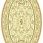 Рельефный ковер из вискозы VENEZIA 5008 192875 beige ОВАЛ