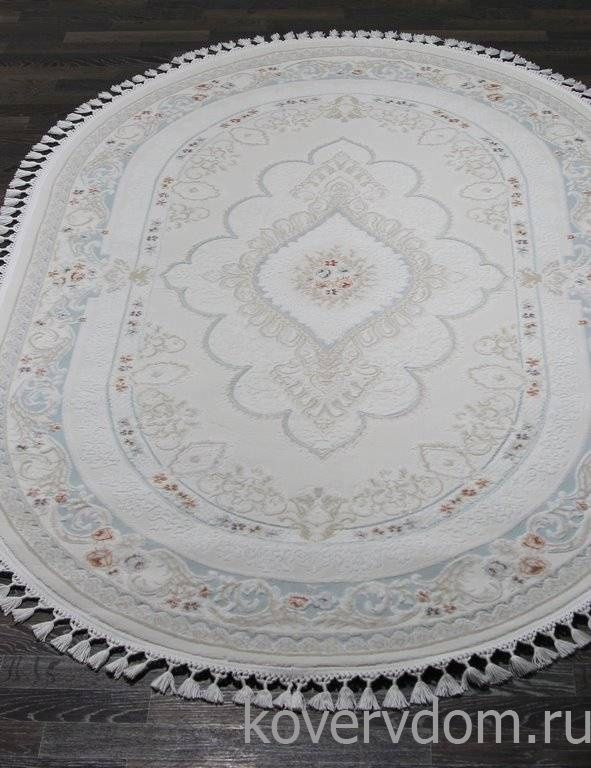 Ковер HUNKAR 07928T BLUE / BLUE Овал Ковер HUNKAR 07928T BLUE / BLUE Овал