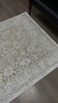 Ковер AMELI 9256A S.BEIGE / P.WHITE