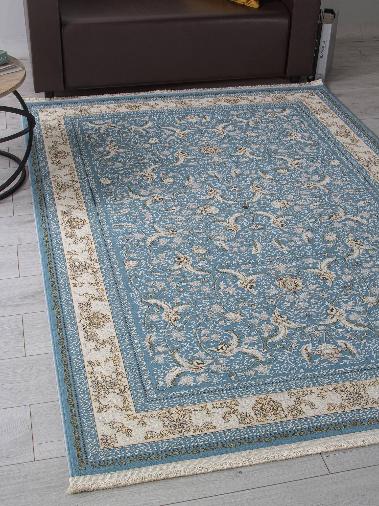 Ковер ZARINA M101B BLUE / BLUE Ковер ZARINA M101B BLUE / BLUE