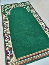 Полушерстяной ковер бежевый для намаза-А