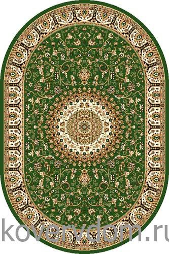 Ковер LAGUNA D409 GREEN Овал