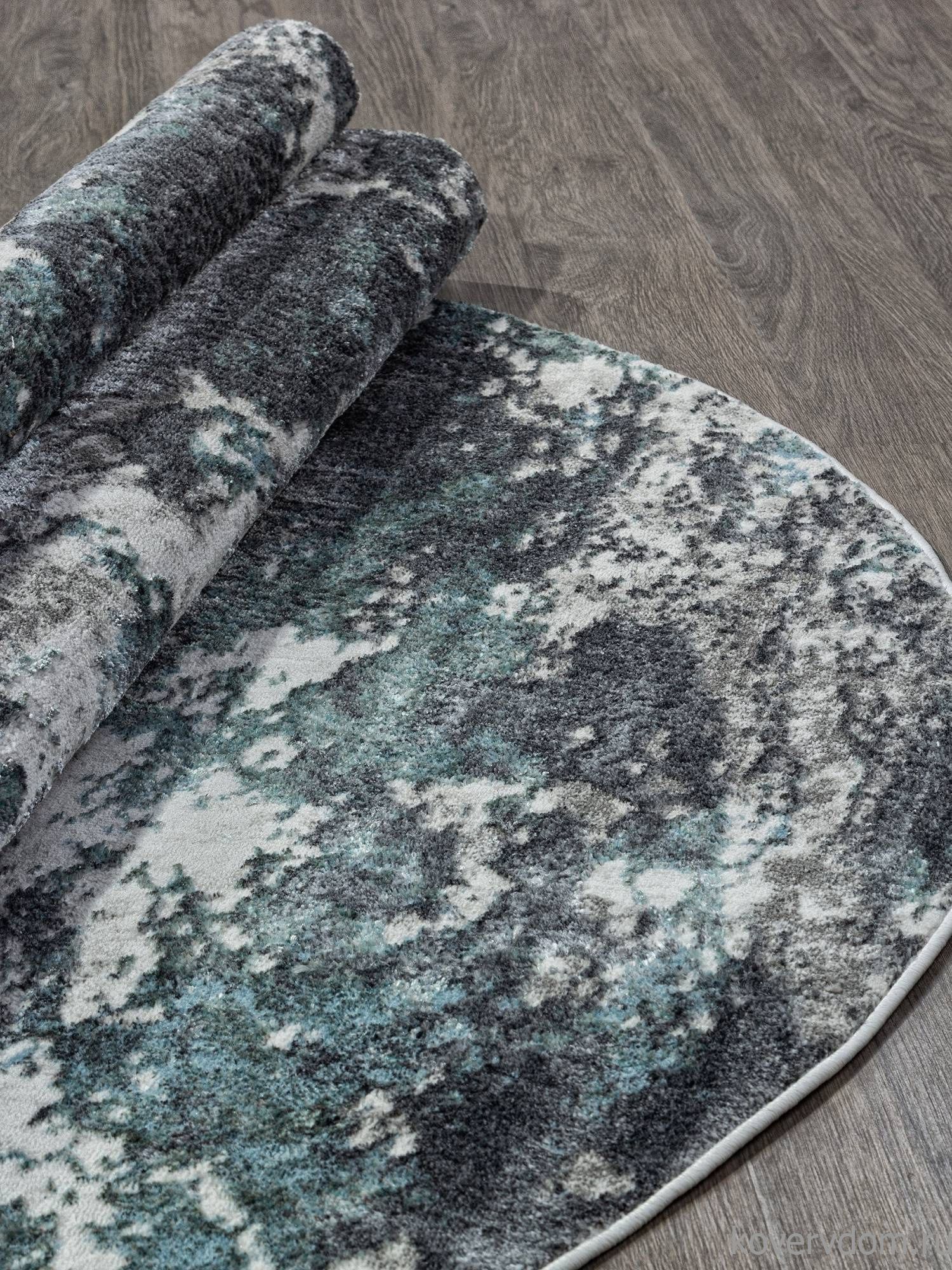 Ковер SAFARI 02463H BLUE / GREY Овал Ковер SAFARI 02463H BLUE / GREY Овал