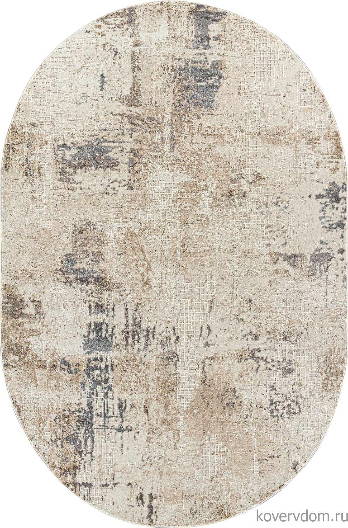 Ковер SIESTA M043A BONE / GRAY Овал Ковер SIESTA M043A BONE / GRAY Овал