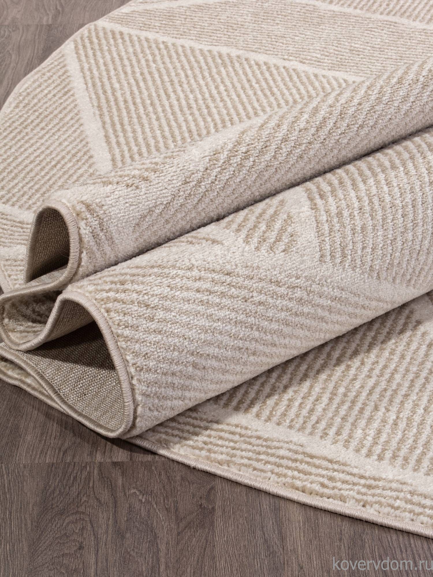 Ковер TORNADO F057 BEIGE Овал