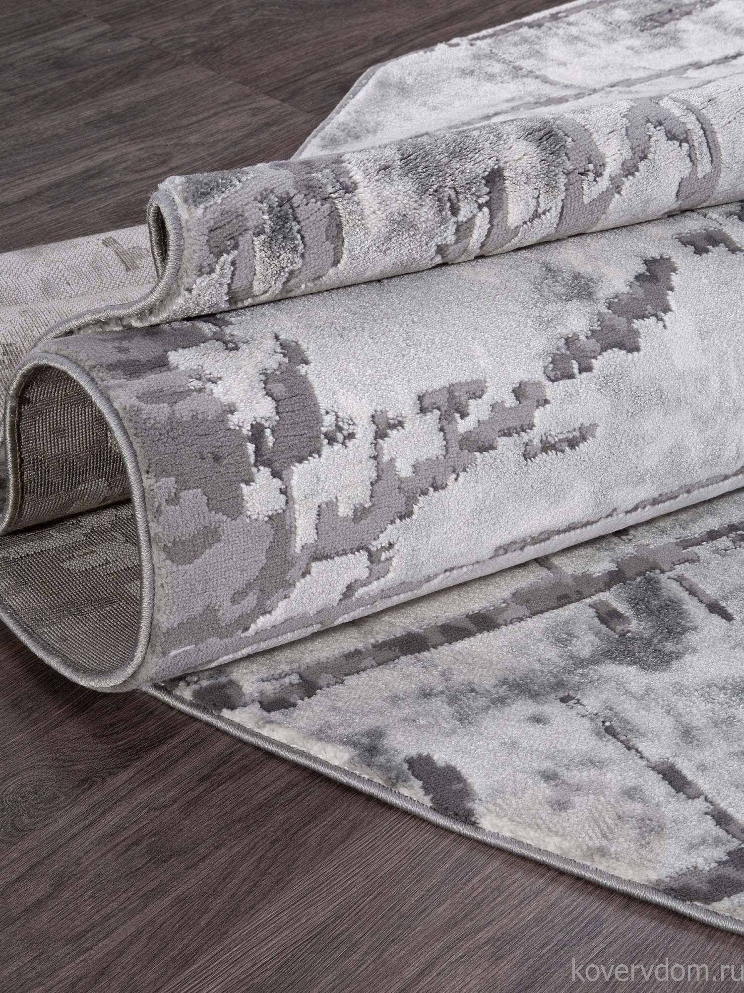 Ковер ARMINA 03752A GREY / GREY Овал Ковер ARMINA 03752A GREY / GREY Овал