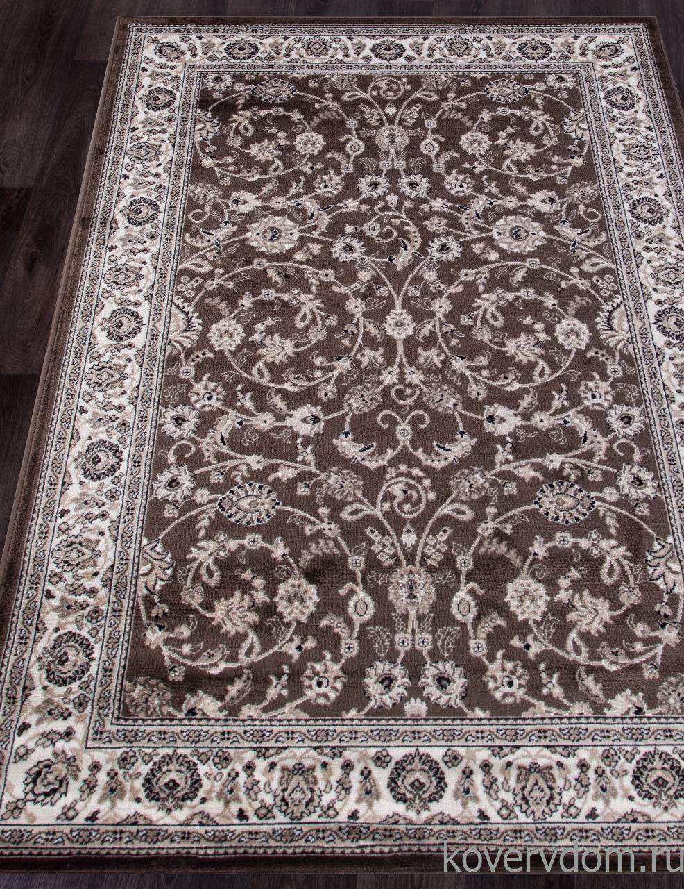 Ковер Валенсия DELUXE D251 Коричневый