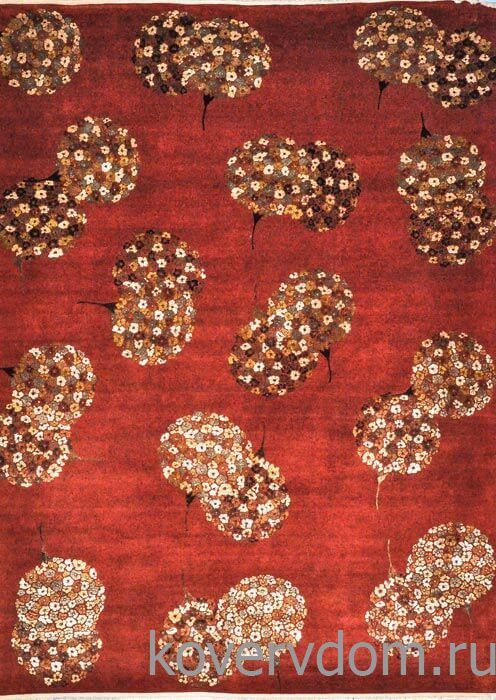 Ковер ручной работы из шелка и шерсти Silk-Wool CHA 28 Rust Ковер ручной работы из шелка и шерсти Silk-Wool CHA 28 Rust