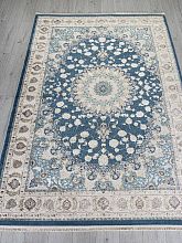 Ковер из Турции синий ZARINA A050B D.BLUE / CREAM