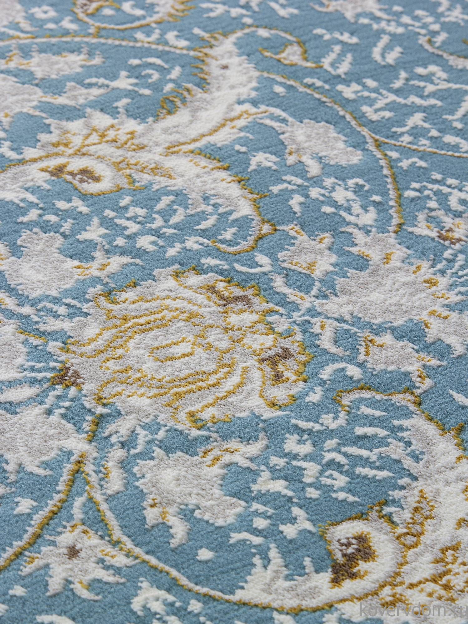 Ковер ZARINA M101B BLUE / BLUE Ковер ZARINA M101B BLUE / BLUE