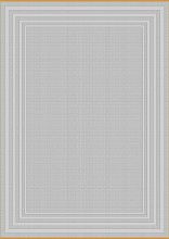 Ковер из вискозы серый DUBAI 00654 GREY
