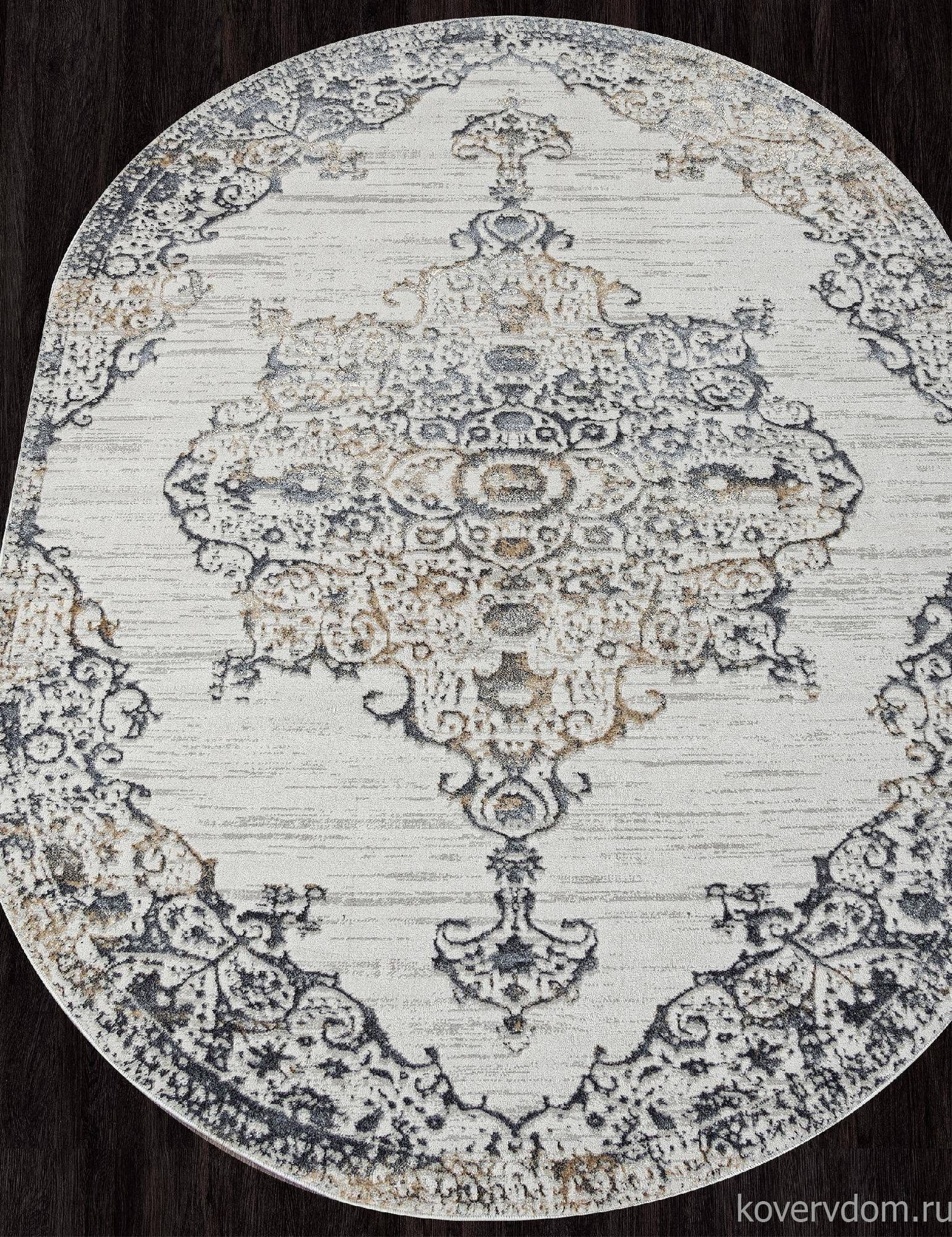 Ковер SAFARI 02469H D.GREY / GREY Овал Ковер SAFARI 02469H D.GREY / GREY Овал