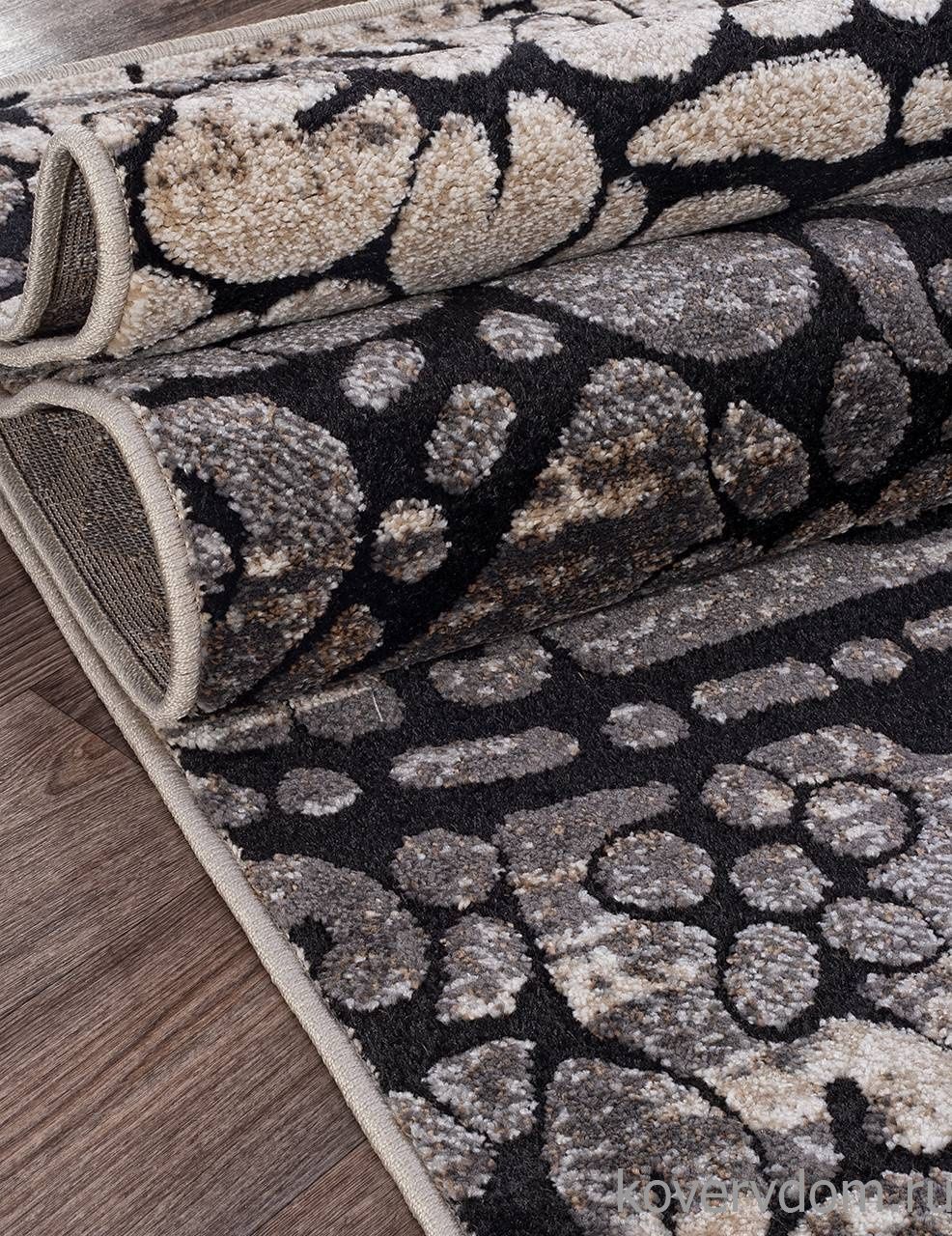 Ковер IBIZA 4101 BEIGE-BLACK Ковер IBIZA 4101 BEIGE-BLACK