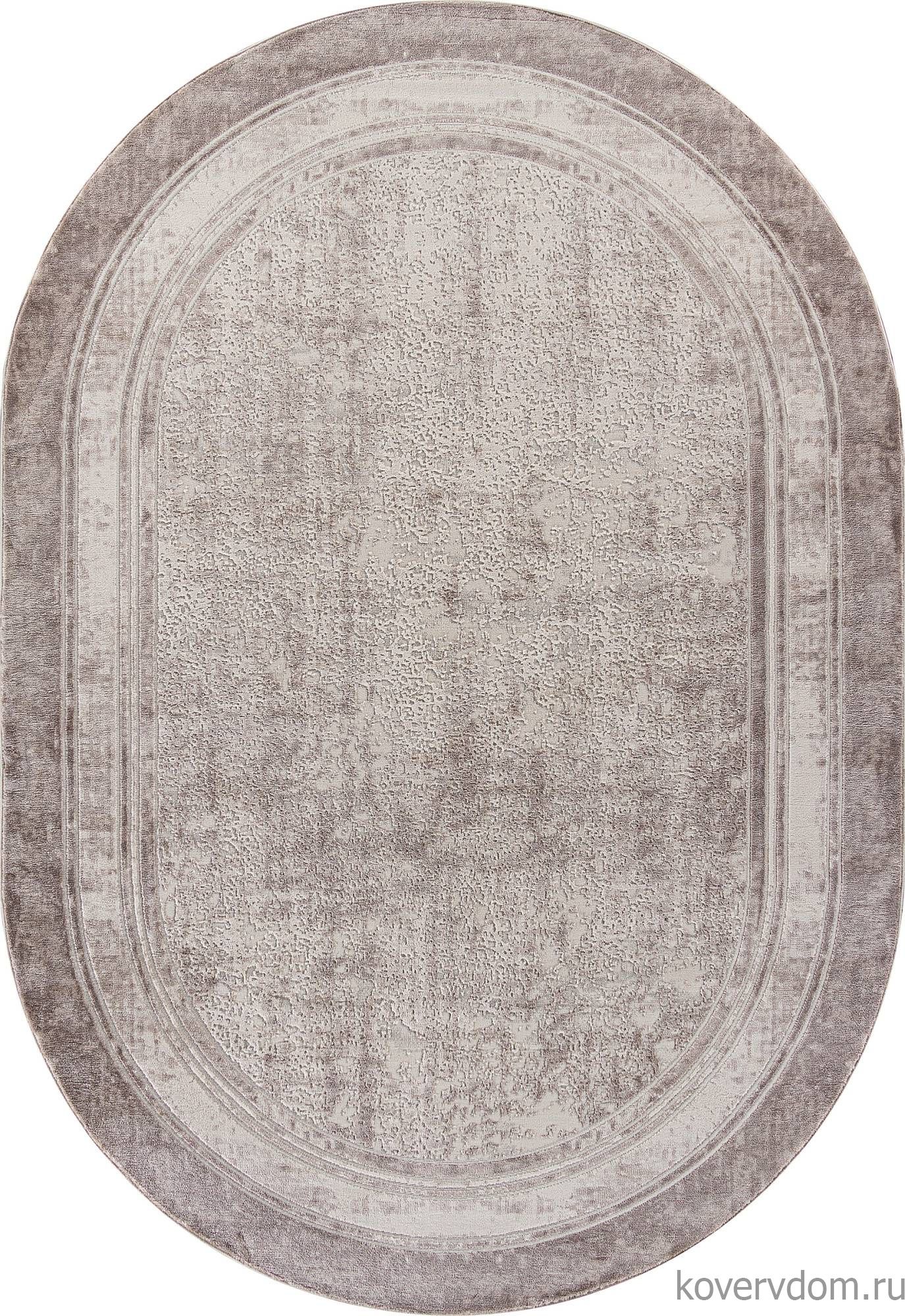 Ковер BRAND O2445 680 CREAM / BROWN Овал Ковер BRAND O2445 680 CREAM / BROWN Овал