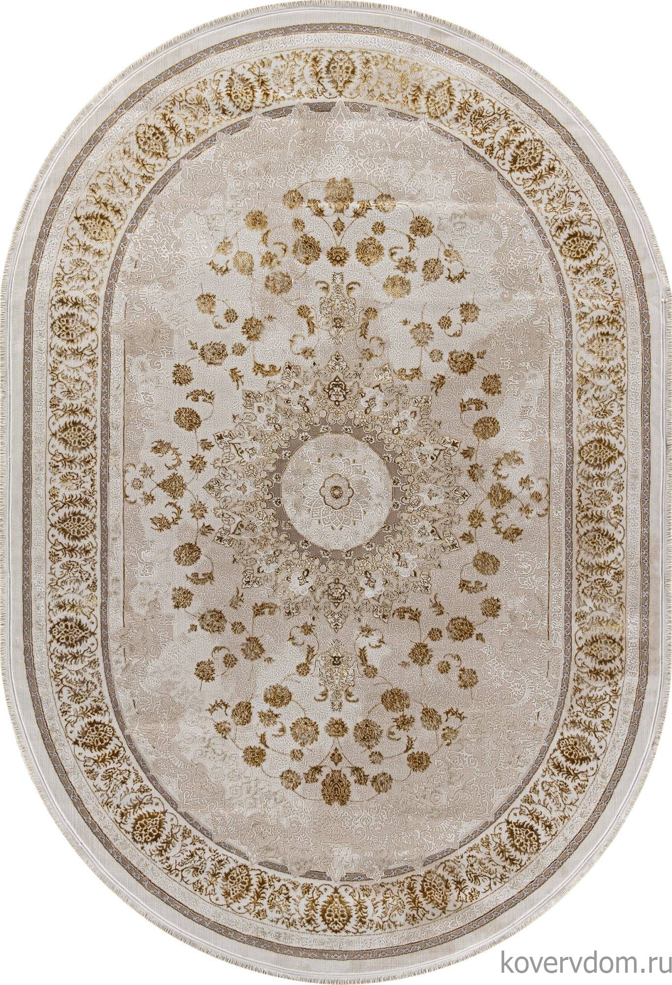 Ковер DELINA A123B CREAM / GOLD FDY Овал Ковер DELINA A123B CREAM / GOLD FDY Овал