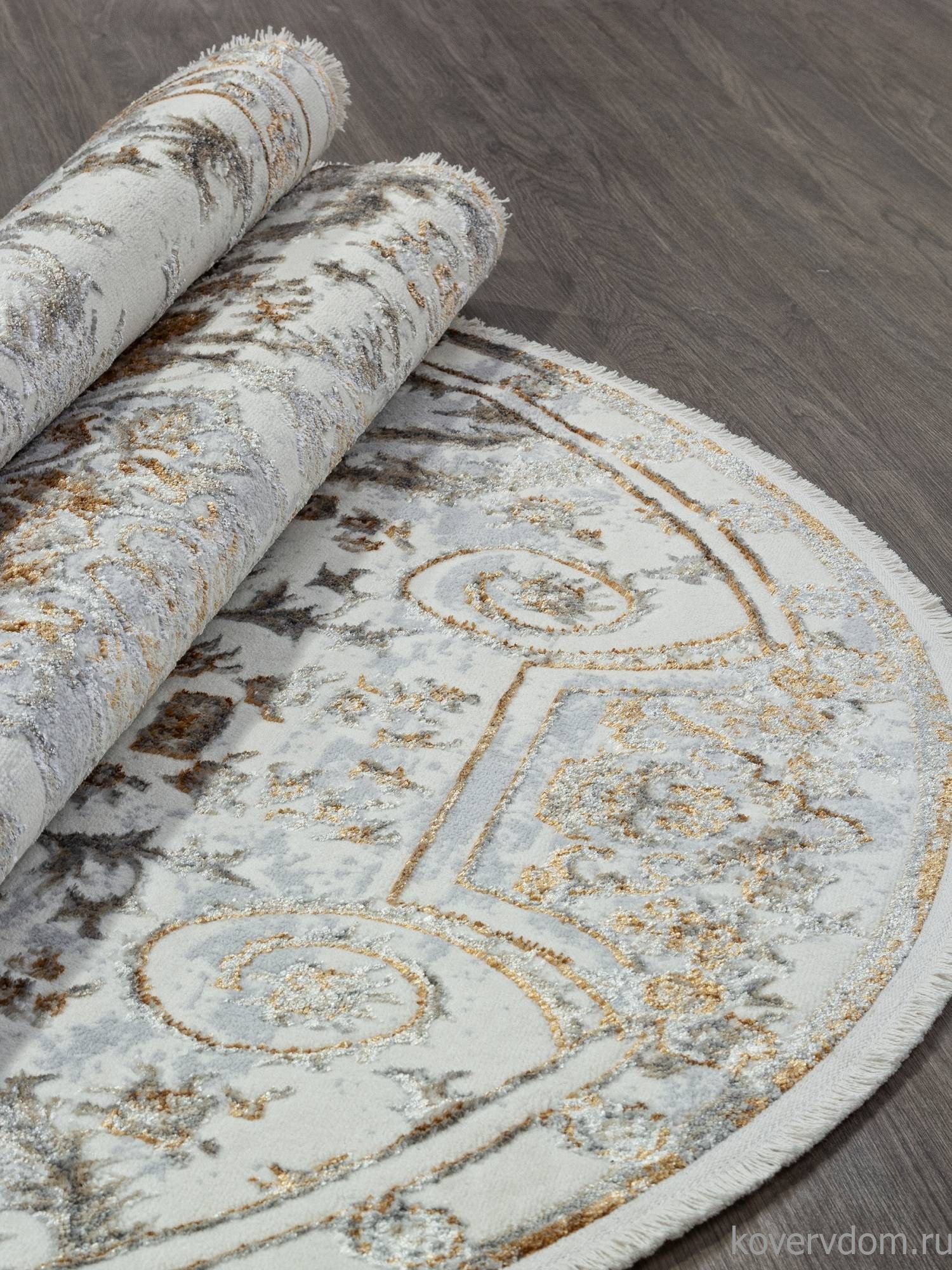 Ковер SAHARA 00765A GOLD FDY / CREAM HB Овал Ковер SAHARA 00765A GOLD FDY / CREAM HB Овал