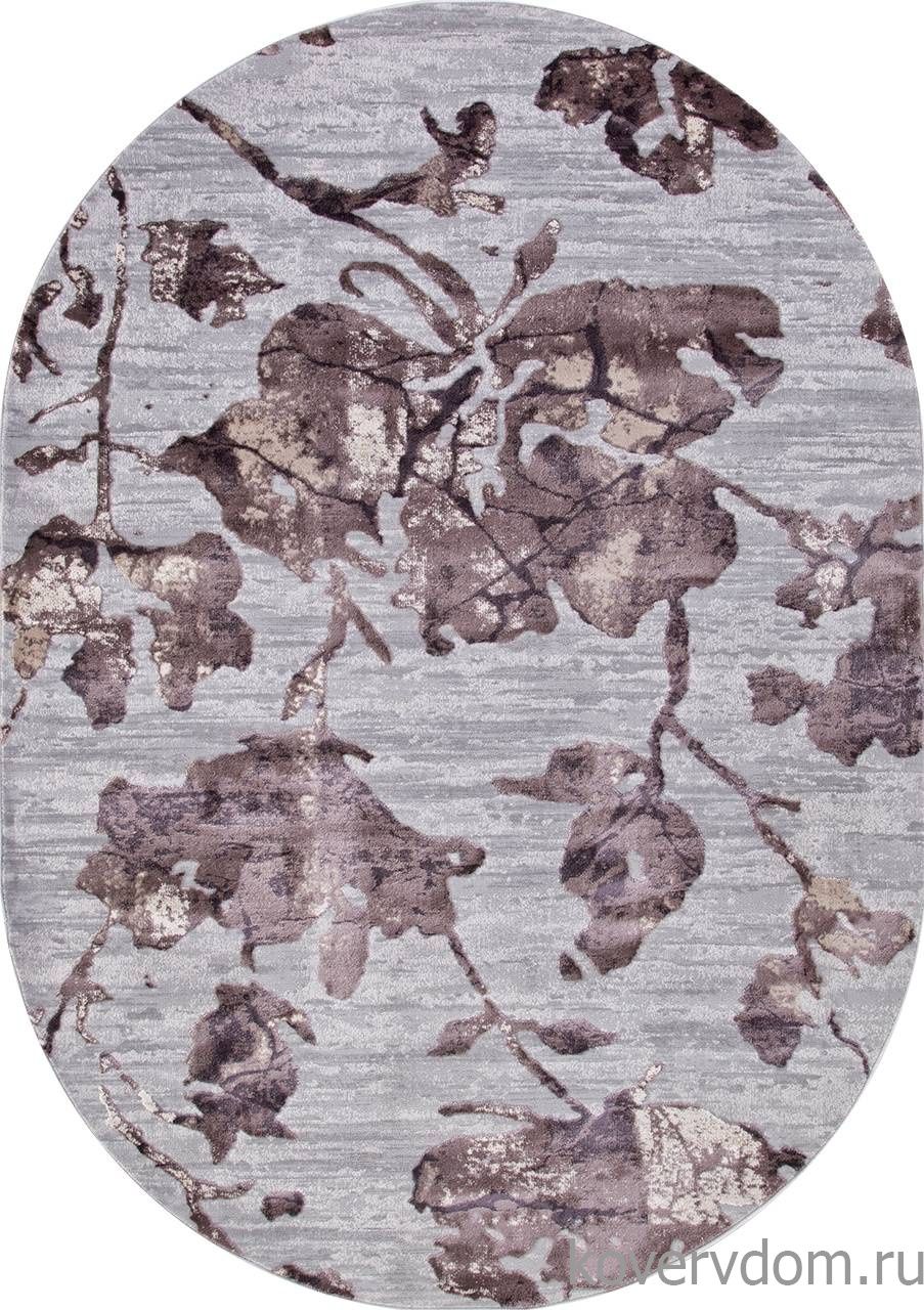 Ковер TOKIO 17974A GREY / PINK Овал Ковер TOKIO 17974A GREY / PINK Овал