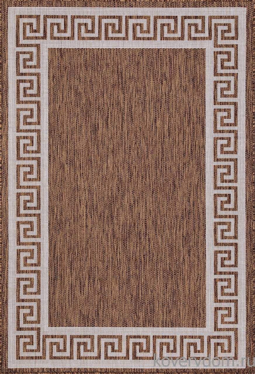 Ковер циновка VEGAS S002 BROWN-CREAM Ковер циновка VEGAS S002 BROWN-CREAM