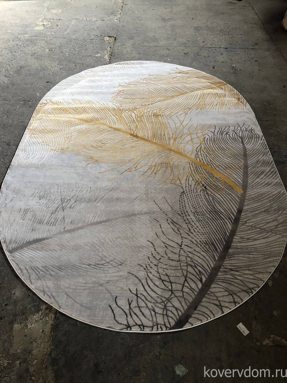 Ковер TOKIO 17982A CREAM / GREY Овал