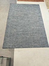 Ковер из Турции из полипропилена-циновка MARCA VB89A BLUE