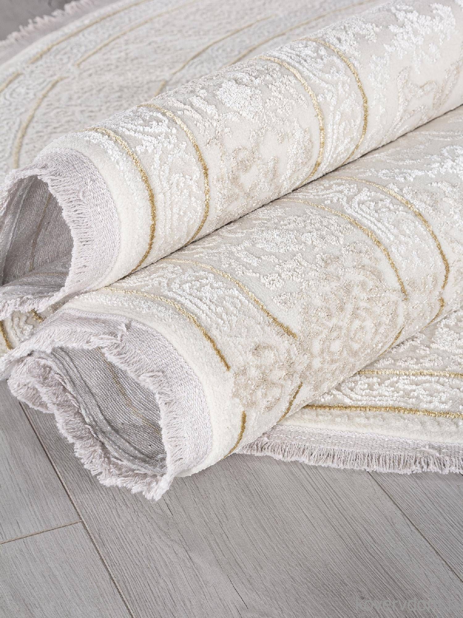 Ковер SANDALI 30031V CREAM / CREAM Овал Ковер SANDALI 30031V CREAM / CREAM Овал