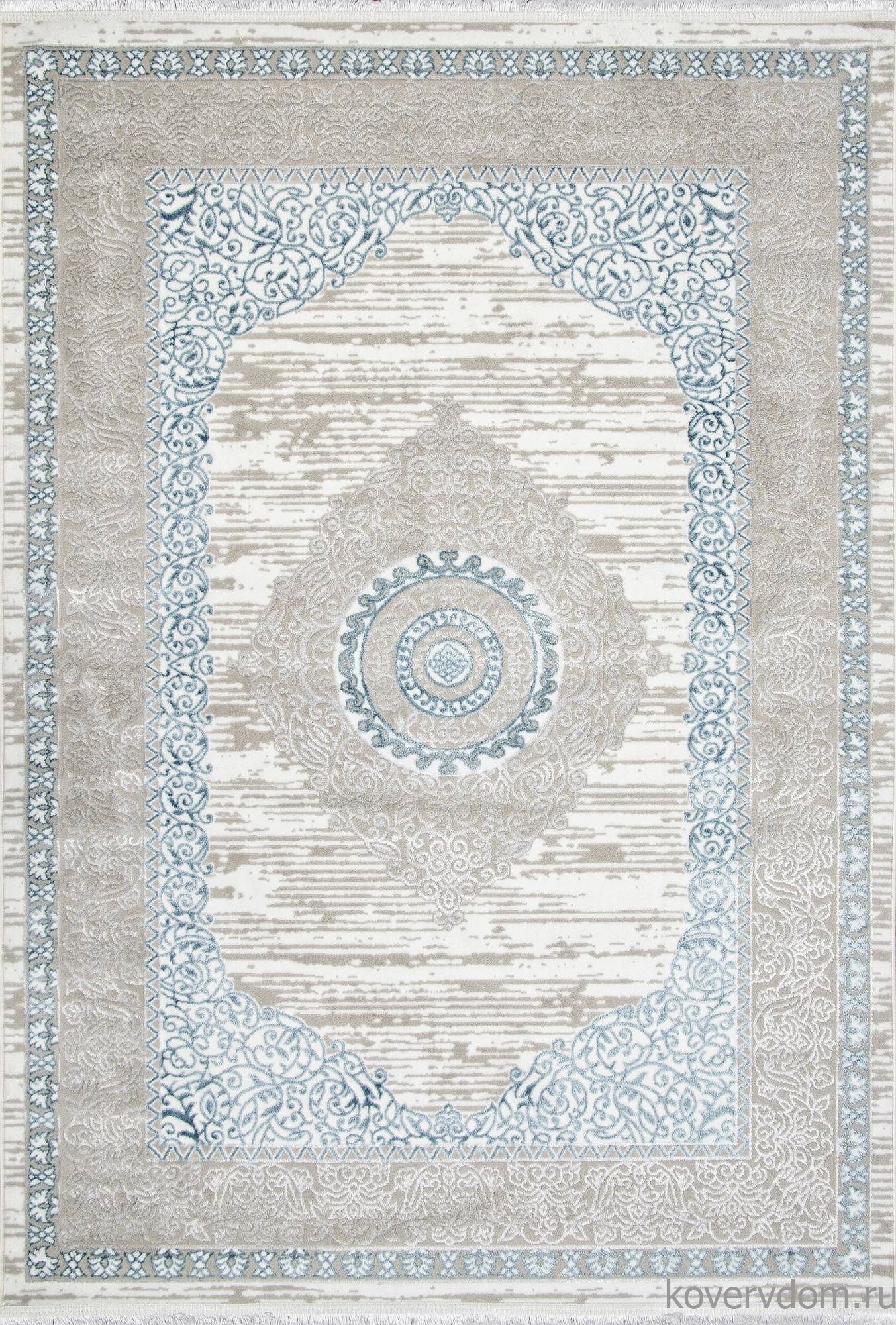 Ковер ALFANI Q012A BLUE FDY / CREAM SHRINK Ковер ALFANI Q012A BLUE FDY / CREAM SHRINK