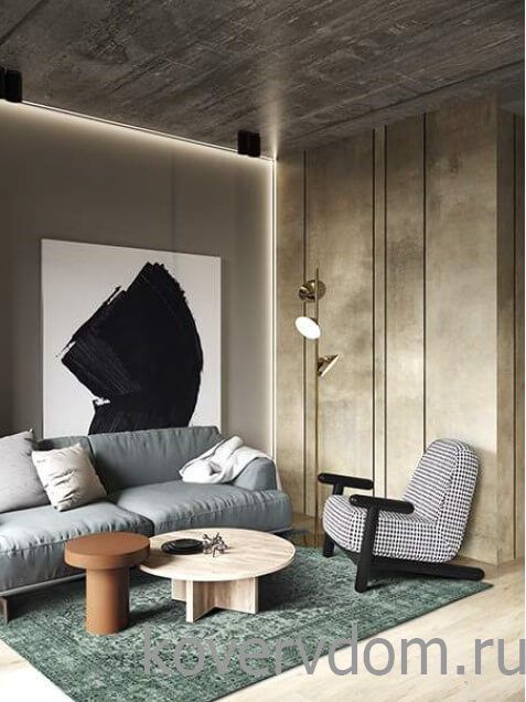 Ковер MEBELLIERY STOCKHOLM EMERLAND Винтажный Ковер MEBELLIERY STOCKHOLM EMERLAND Винтажный