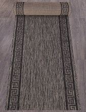 Ковровая дорожка циновка VEGAS S002 D.GRAY-BLACK