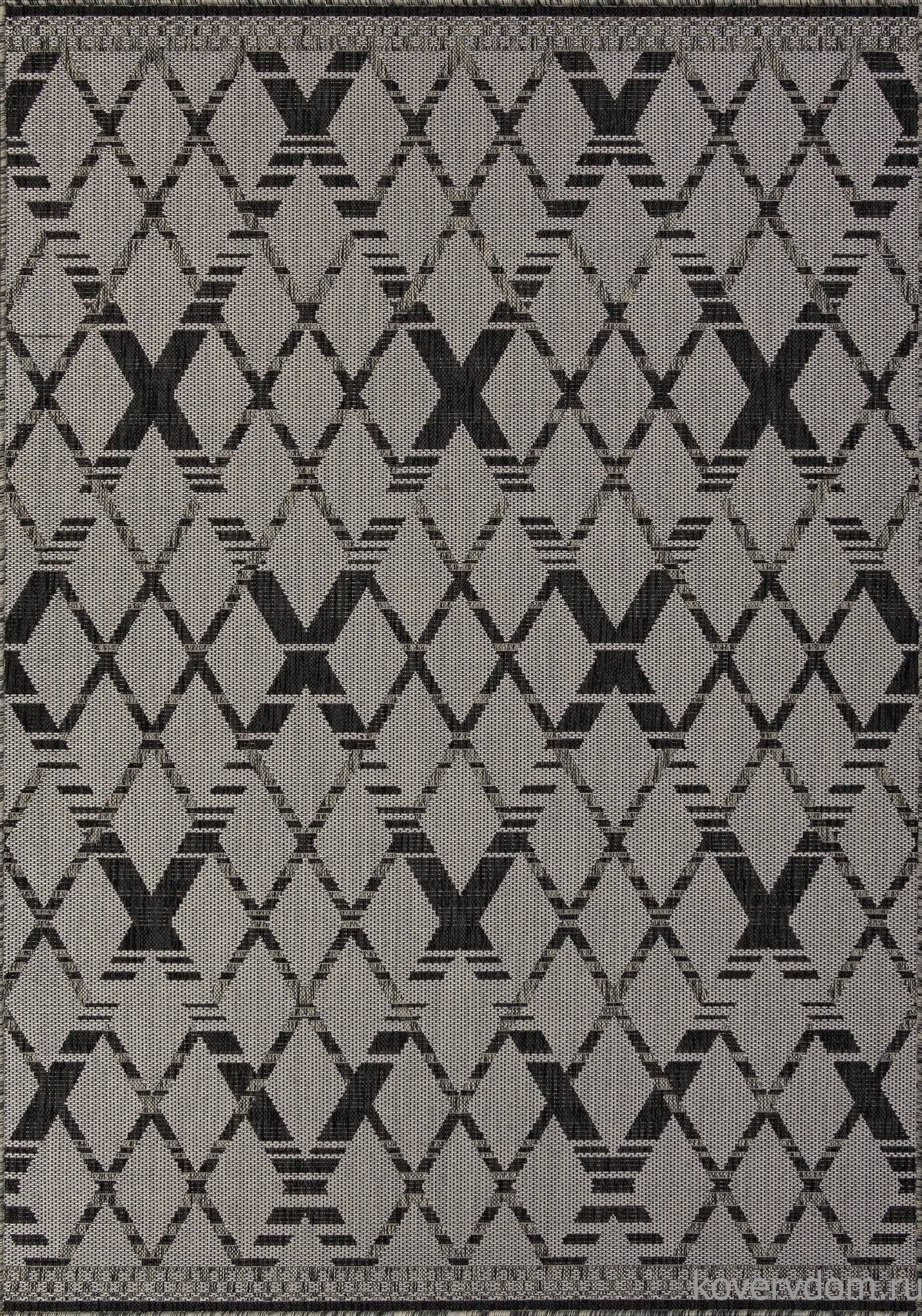 Ковер-циновка KAIR S135 BLACK-GRAY