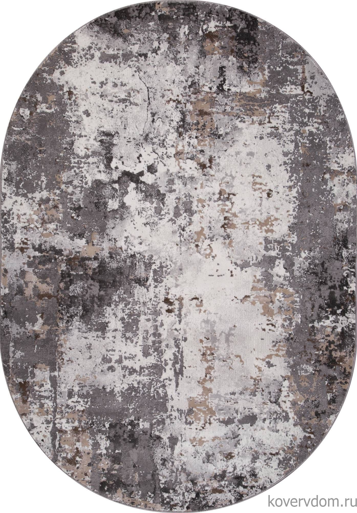 Ковер GRAFF 3319 GRAY-BEIGE Овал