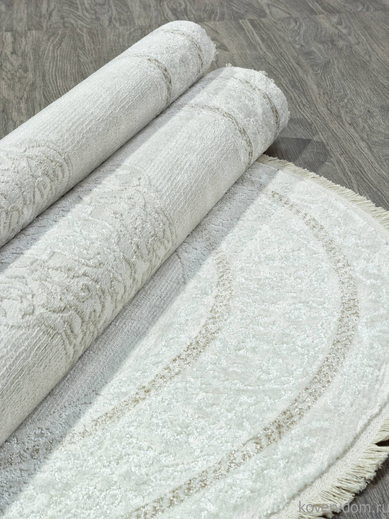 Ковер RUBI 26737Z CREAM / CREAM Овал Ковер RUBI 26737Z CREAM / CREAM Овал
