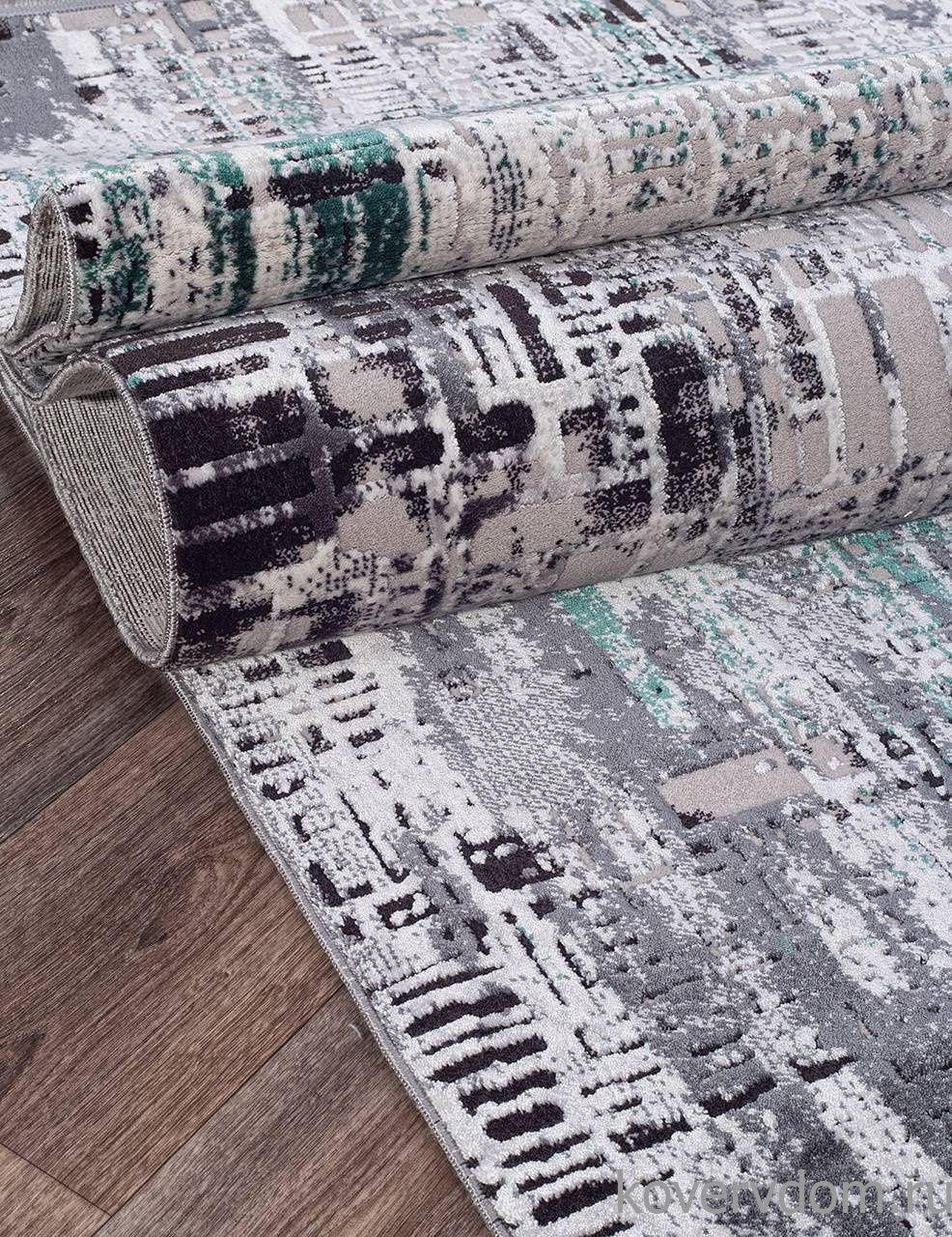 Ковер ROXANNE 17132 L.GREY / D.GREY Ковер ROXANNE 17132 L.GREY / D.GREY